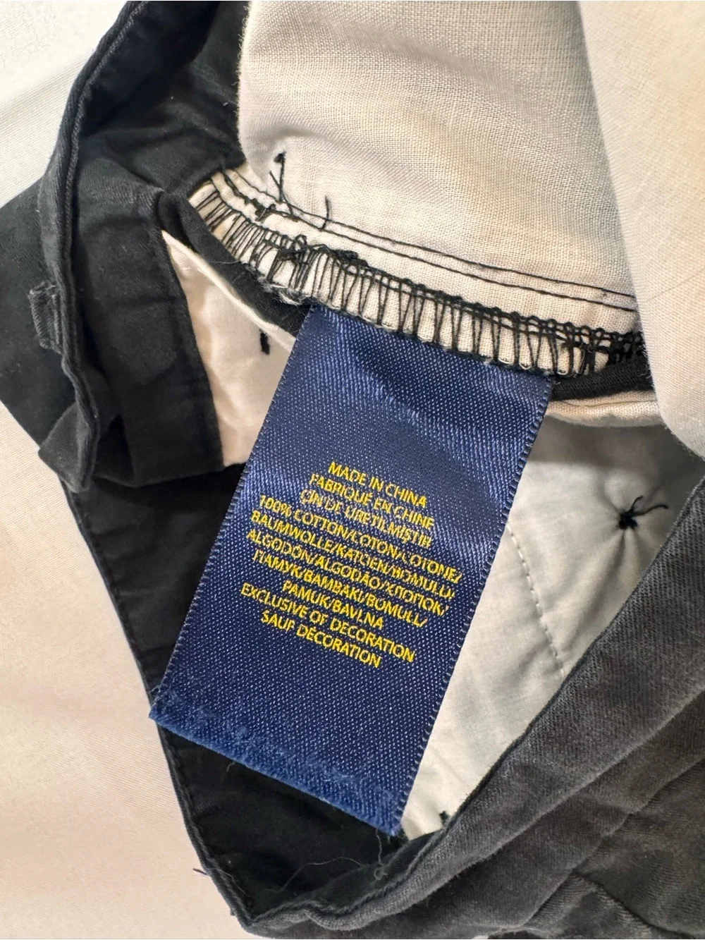 Ralph Lauren Polo Navy Chino Pants
